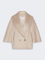 max mara cape in cashmere drap for women