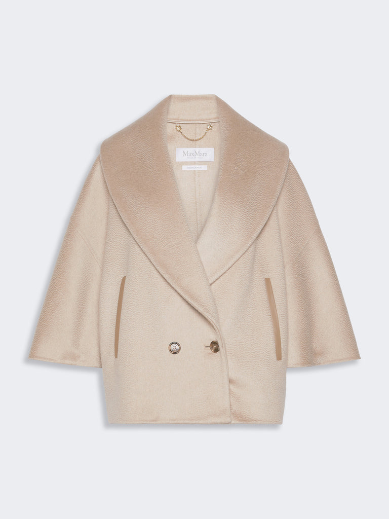 max mara cape in cashmere drap