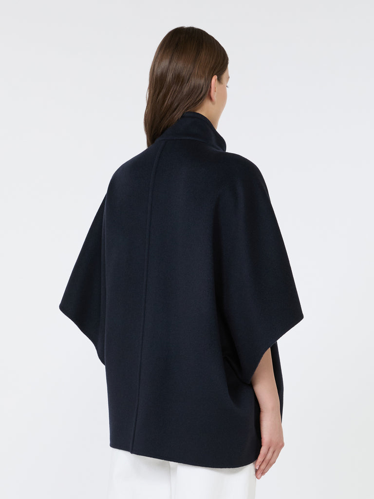 max mara oversized cape in cashmere drap