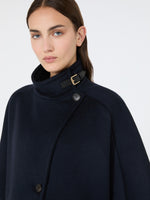 max mara oversized cape in cashmere drap for women