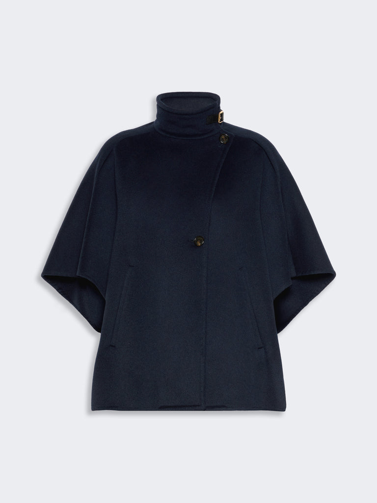 max mara oversized cape in cashmere drap