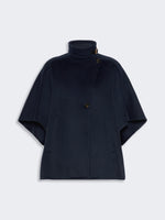max mara oversized cape in cashmere drap for women