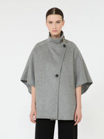 max mara oversized cape in cashmere drap for women