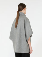 max mara oversized cape in cashmere drap for women