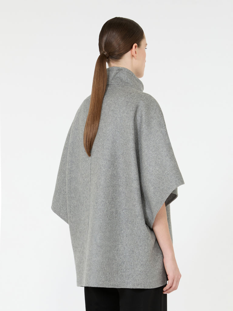 max mara oversized cape in cashmere drap