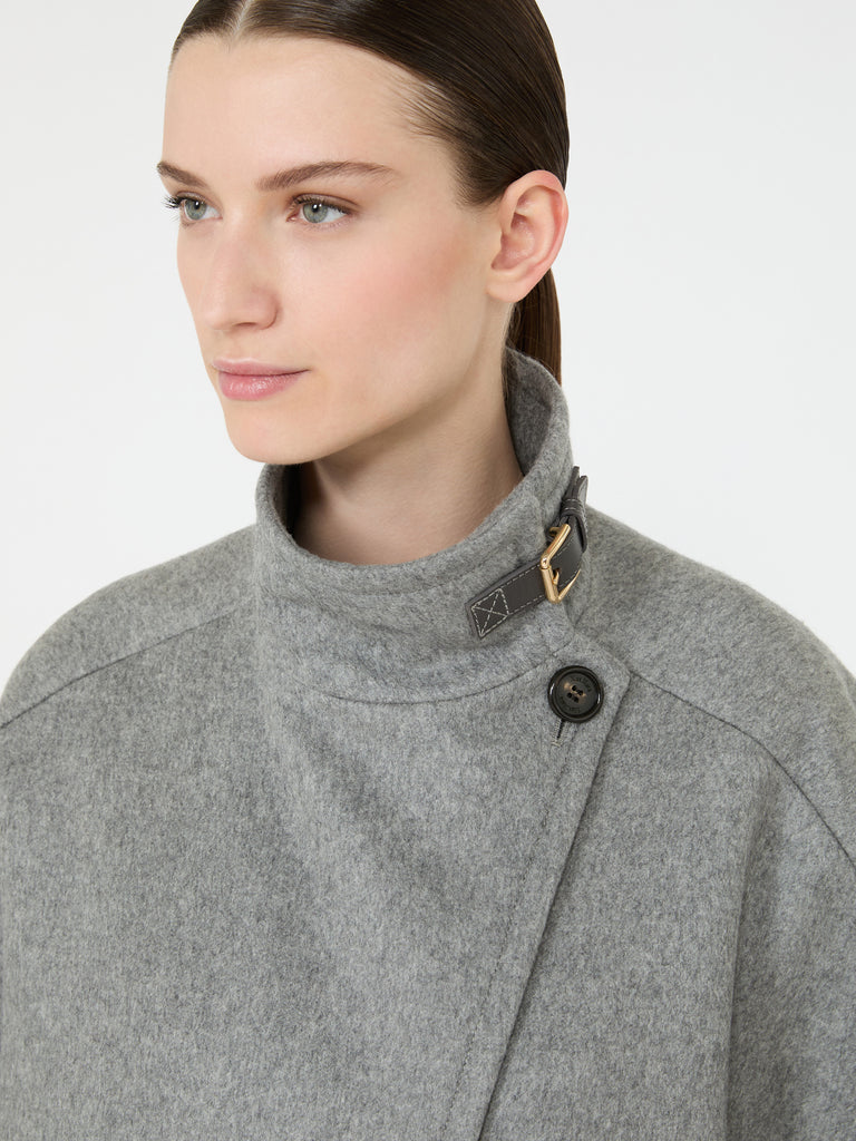 max mara oversized cape in cashmere drap