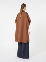 Max Mara Pure wool drap long cape for Women