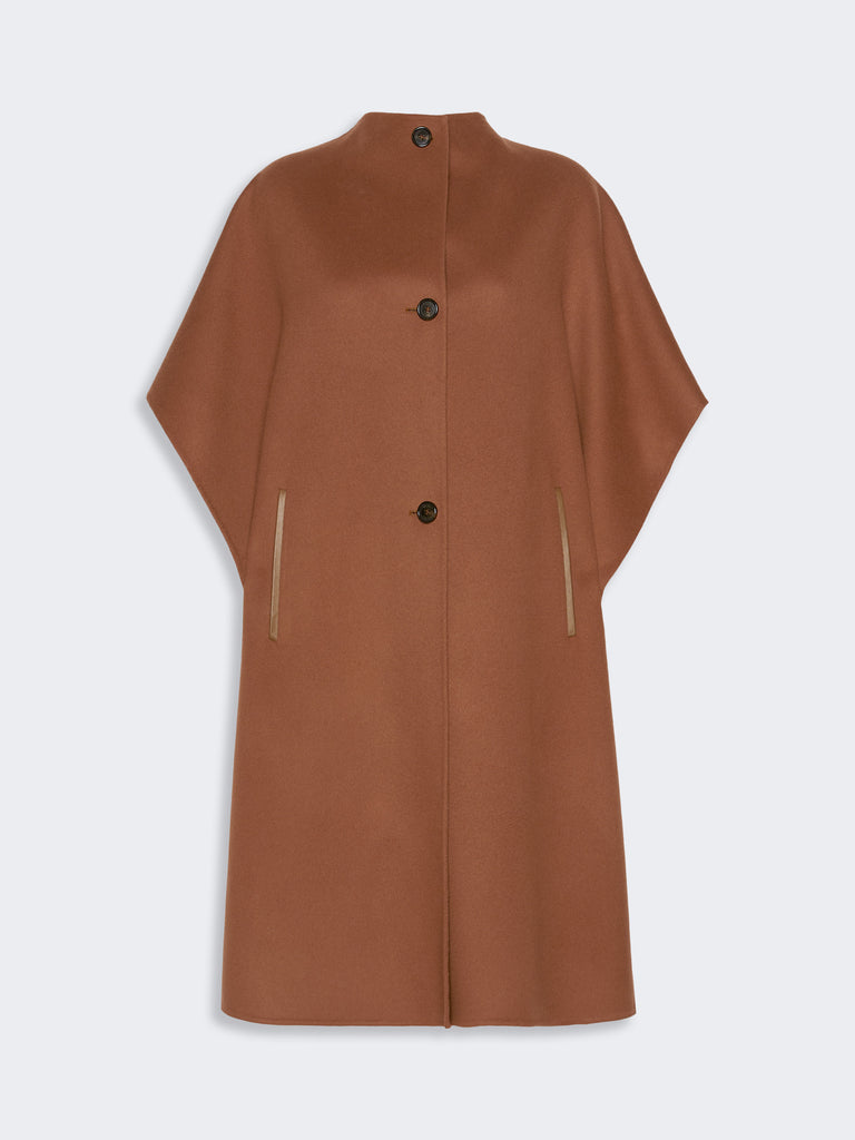 max mara pure wool drap long cape