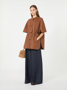 Max Mara Pure wool cape with drawstring for Women