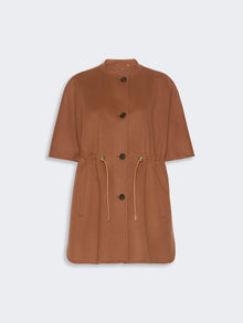 Max Mara Pure wool cape with drawstring for Women