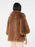 max mara wool cape with a soft texture for women