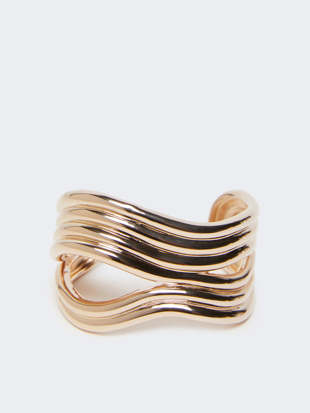 max mara wavy metal bracelet for women