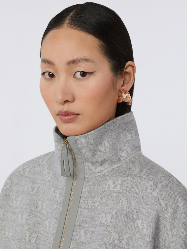 max mara asymmetric metal earrings for women