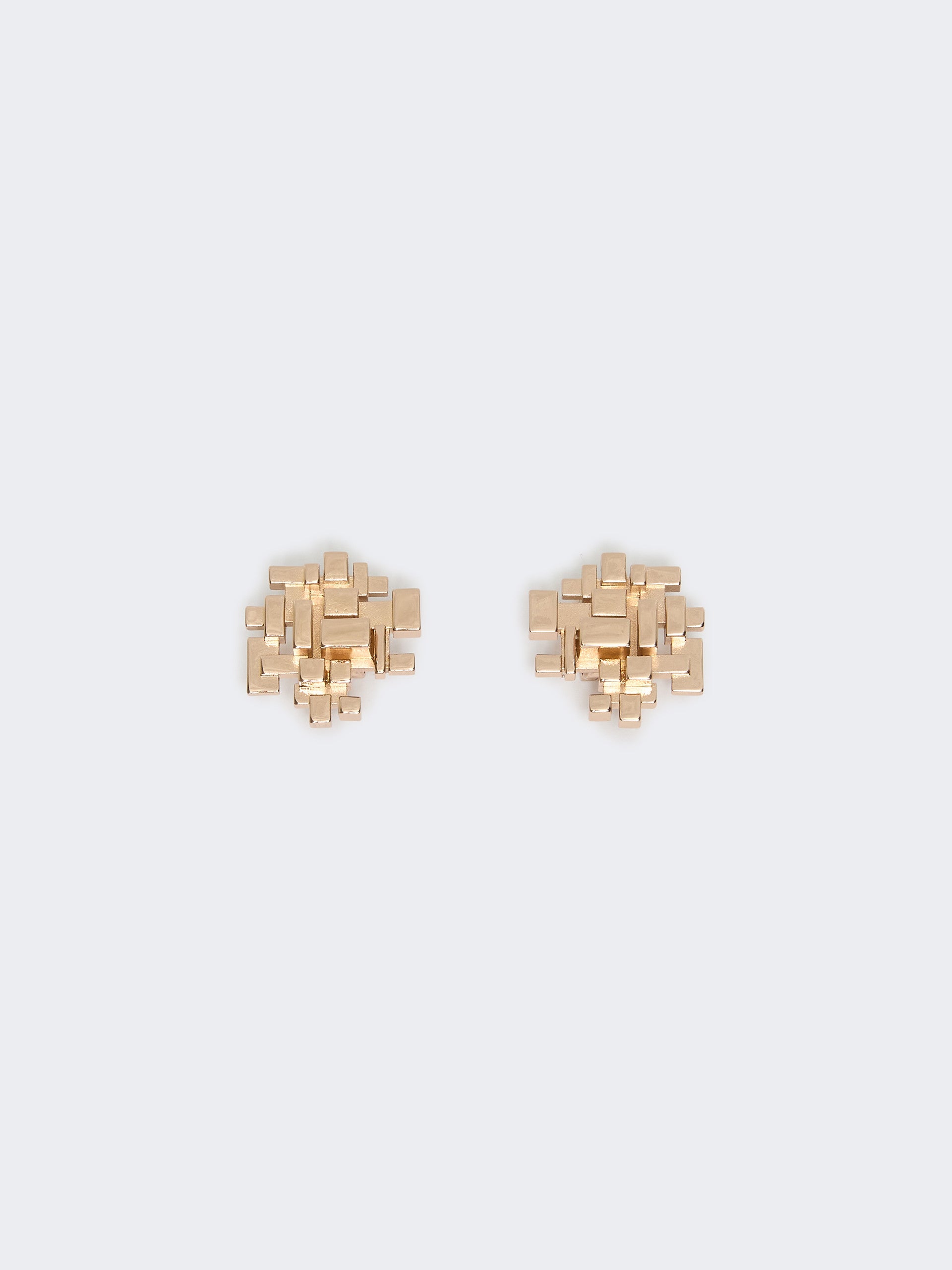 max mara metallic earrings for women