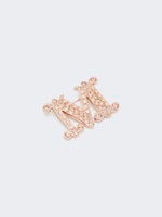 max mara crystal-adorned monogram brooch for women