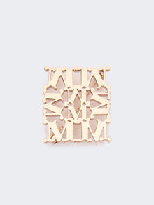 Max Mara MaxMonogram metal brooch for Women