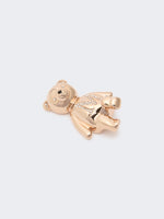 Metal Teddy Bear Brooch for Women - White - Max Mara UAE