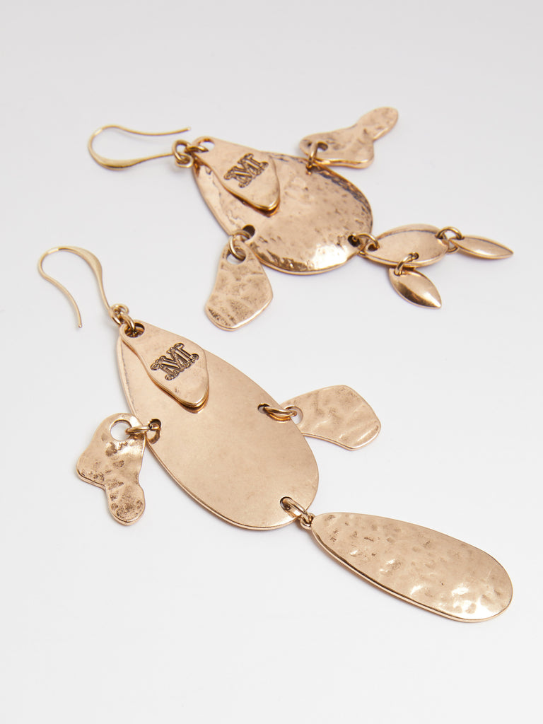 max mara charm earrings