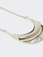 max mara metallic necklace with large pendant for women