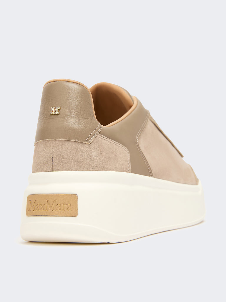 max mara urban suede sneakers