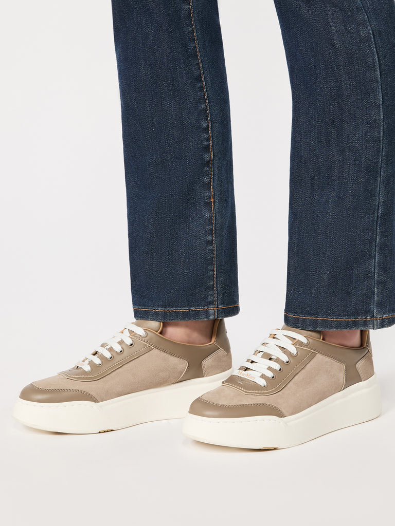 max mara urban suede sneakers