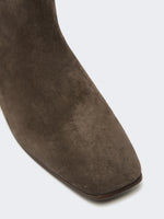 max mara studded split leather boots for women