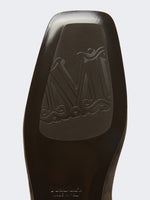 max mara studded split leather boots for women
