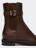 max mara leather chelsea boots for women