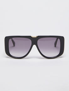 Acetate Sunglasses for Women - Black - Max Mara UAE