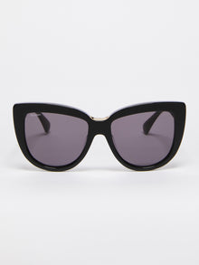 Butterfly Sunglasses for Women - Black - Max Mara UAE