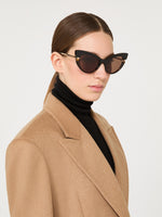 max mara acetate cat-eye glasses for women