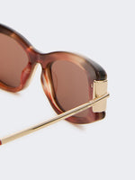 max mara square acetate glasses for women