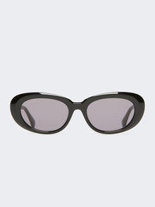 Oval Sunglasses for Women - Black - Max Mara UAE
