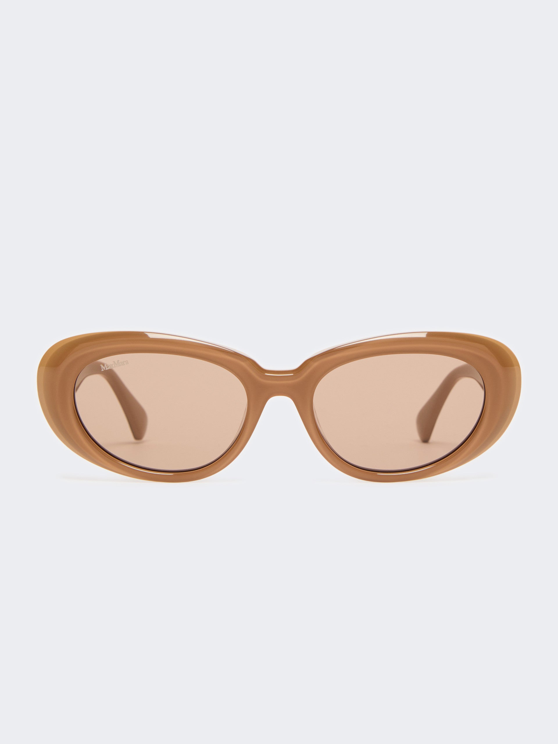 max mara oval sunglasses for women
