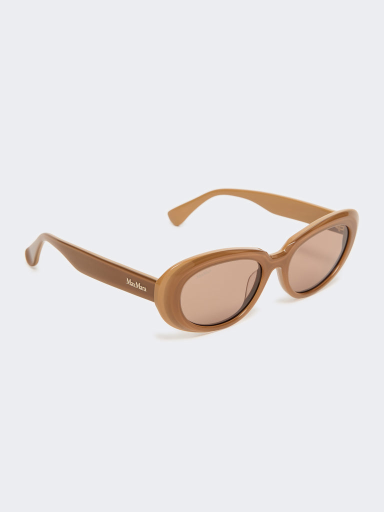 max mara oval sunglasses