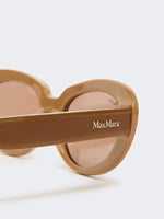 max mara oval sunglasses for women