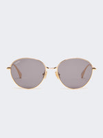 max mara oval sunglasses for women