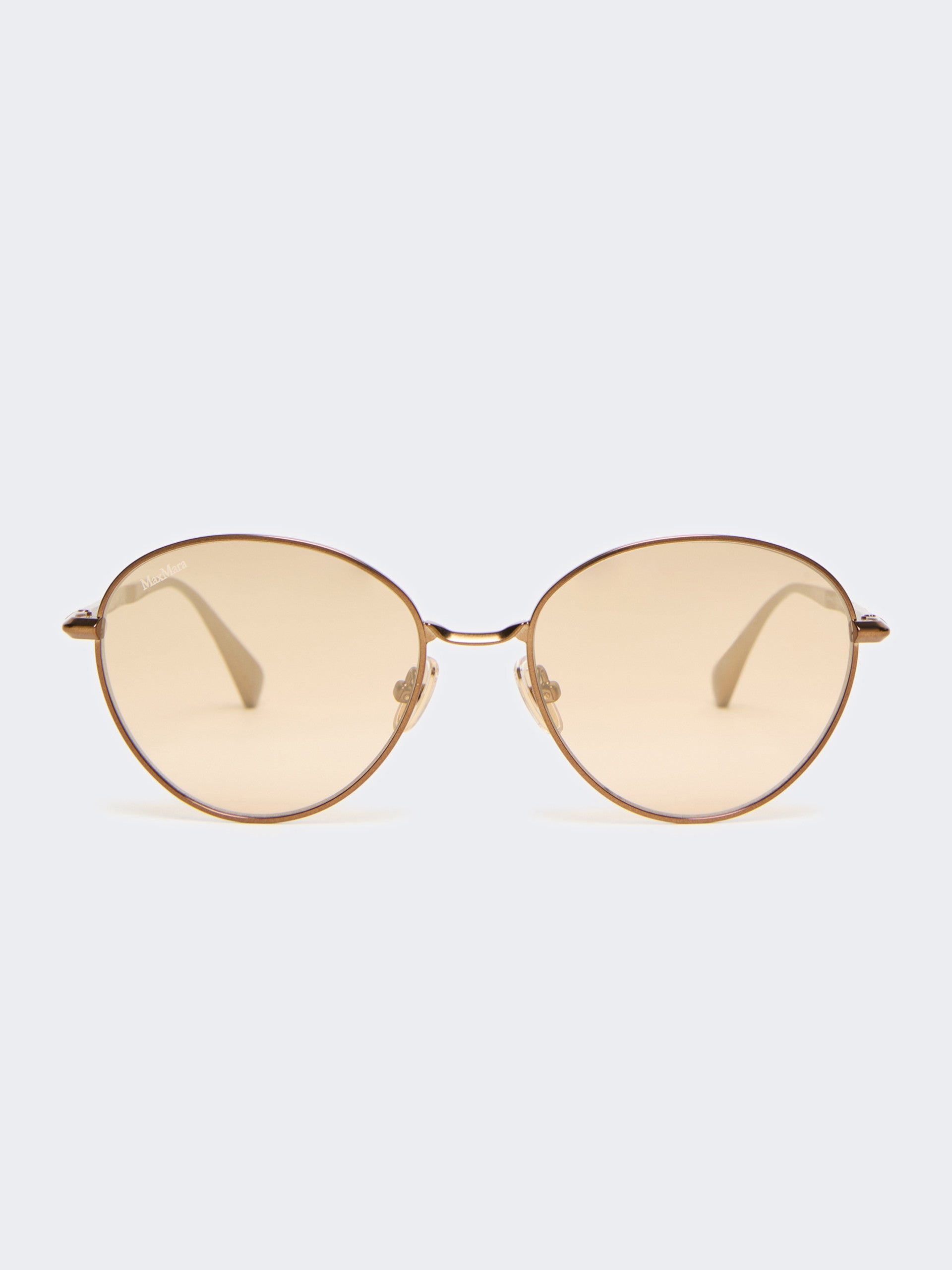 max mara oval sunglasses for women