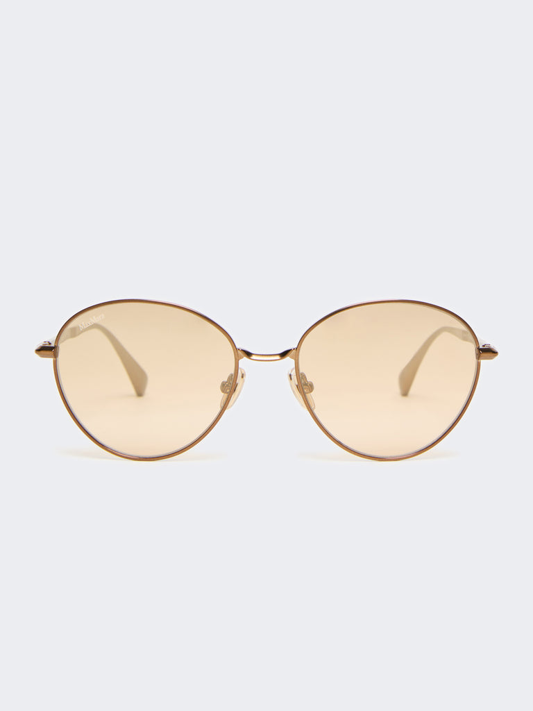 max mara oval sunglasses