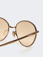 max mara oval sunglasses for women