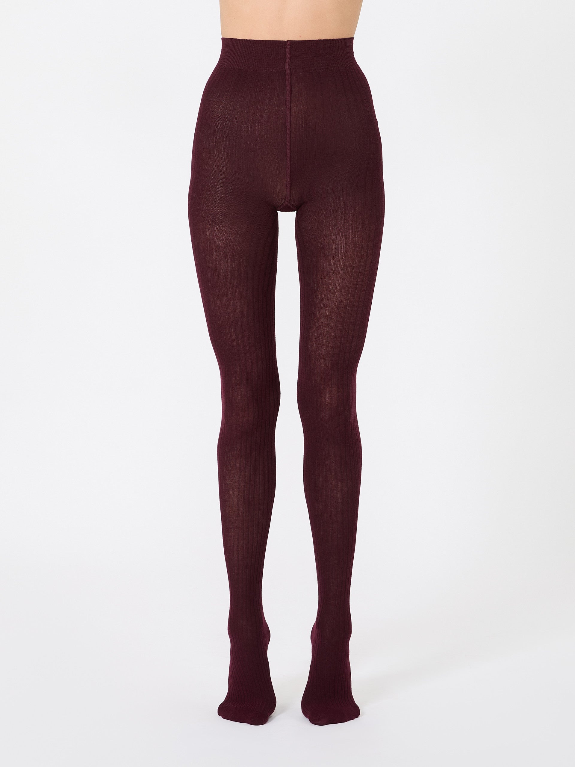 max mara ribbed cotton tights for women