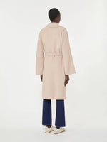 max mara double-faced wool-blend robe coat for women