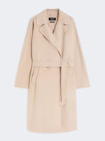 max mara double-faced wool-blend robe coat for women