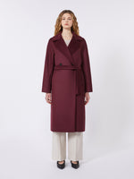 Wool robe coat