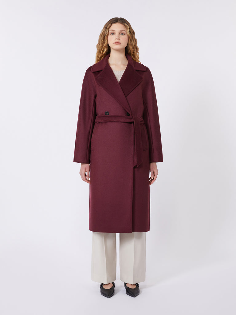 Wool robe coat