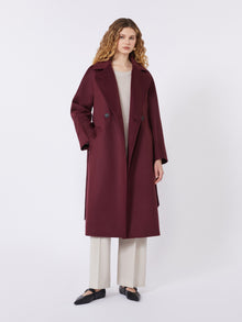 Wool robe coat