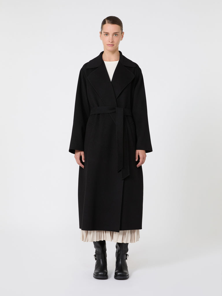 max mara double wool-blend coat