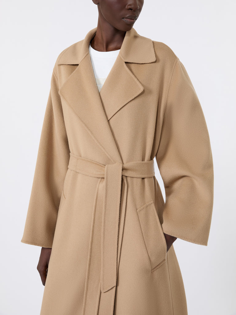 max mara double wool-blend coat