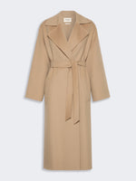 max mara double wool-blend coat for women
