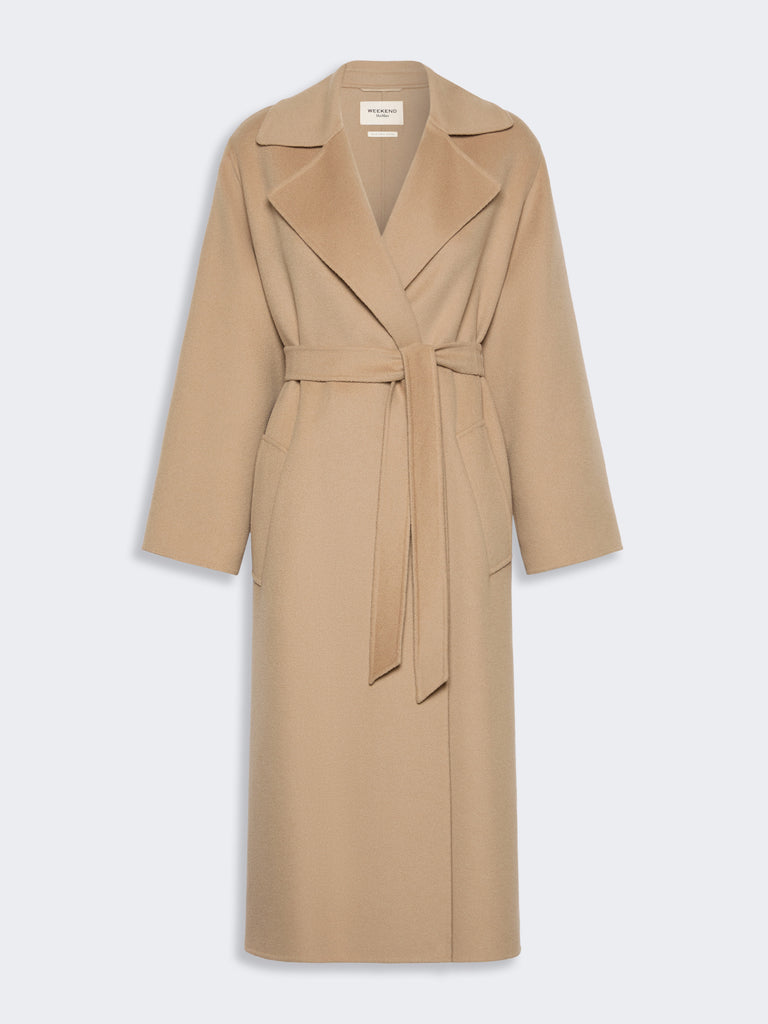 max mara double wool-blend coat
